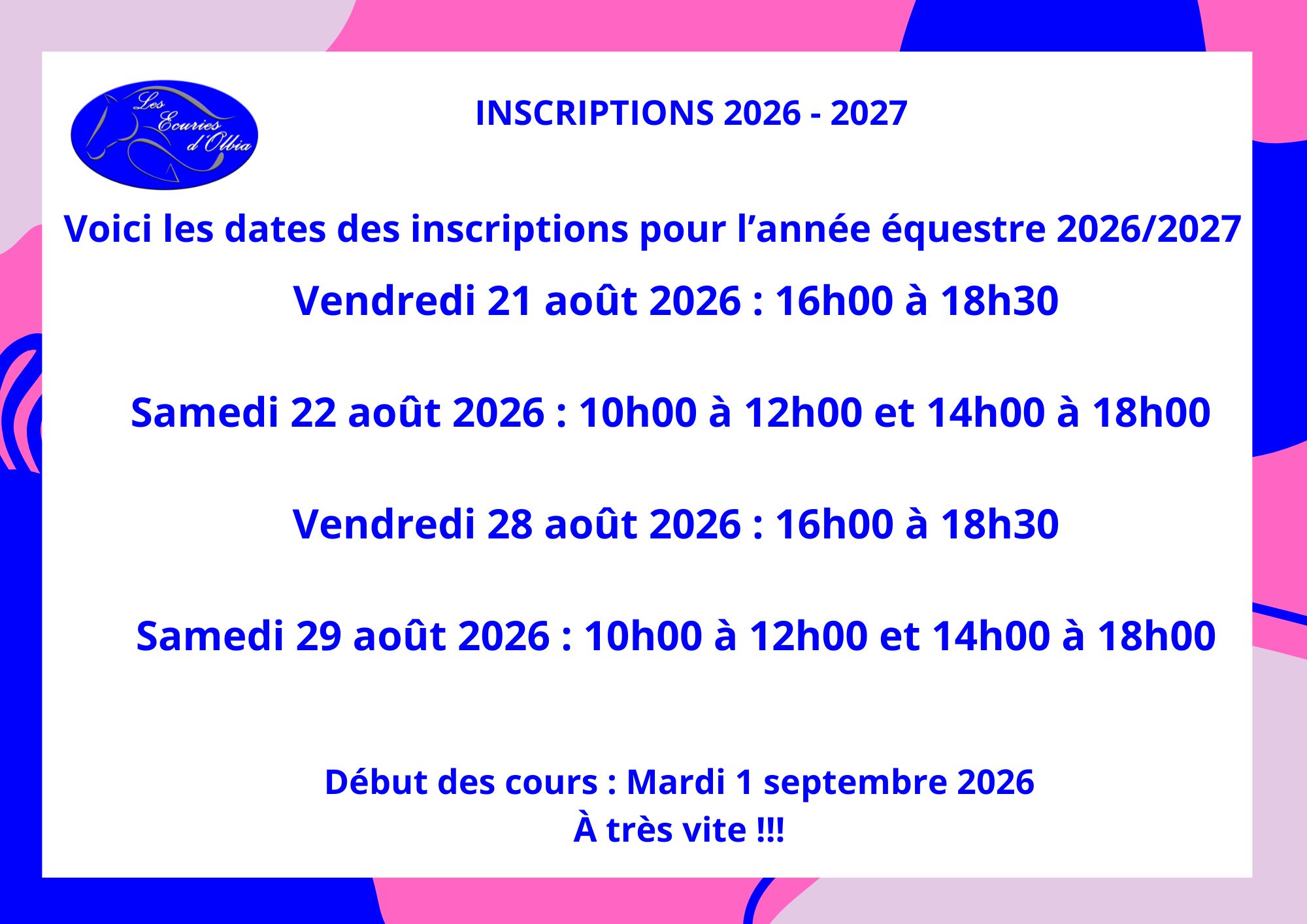 Inscriptions